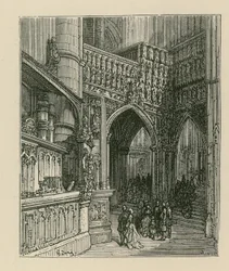 Interior de la Abadía de Westminster