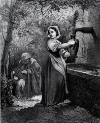 Las hadas - por Gustave Doré, en "Cuentos" de Charles Perrault