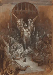 Liberty, c. 1865-1875 (aguada marrón y aguada gris y blanca con grafito)