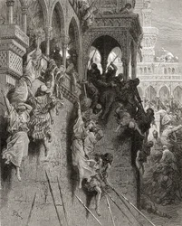 Masacre de Antioquía, ilustración de 