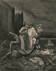Mi maestro sabio consciente, empujándolo hacia atrás, c. 1890