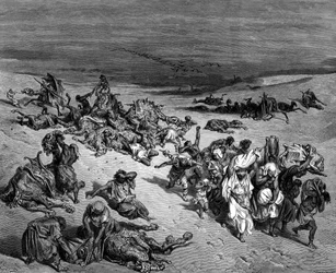 Peste, una de las Siete Plagas de Egipto, 1866