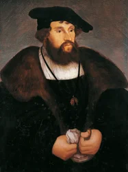 Retrato de Cristian II de Dinamarca, rey de Dinamarca, Noruega y Suecia