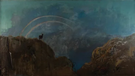 Paisaje arco iris
