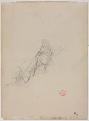 Boceto de Escena de Caza (verso)