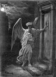 El ángel y el huérfano, 1872