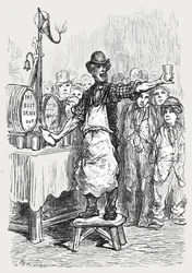 El hombre de la cerveza de jengibre