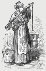 La lechera, 1872