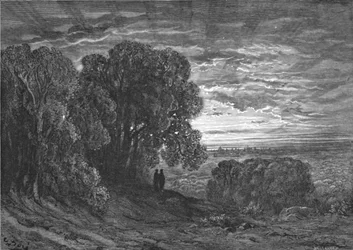 Los dos peregrinos en Highgate, 1872