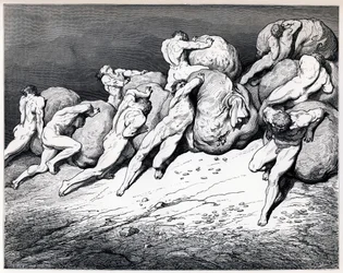 Los acumuladores y derrochadores, 1857