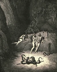 Los otros dos miraron, exclamando, ¡Ah! ¿Cómo cambias, Agnello!, c. 1890