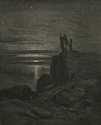 Entonces saliendo volvimos a ver las estrellas, c1890