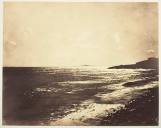 Mediterráneo con el Monte Agde