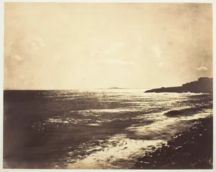 Mediterráneo con Monte Agde, 1857