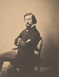 Retrato de Pitre-Chevalier, ca. 1853