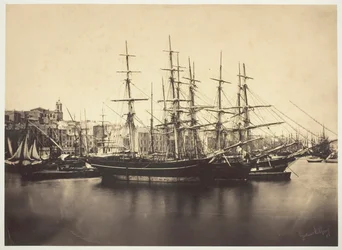 Barcos en el puerto de Sète
