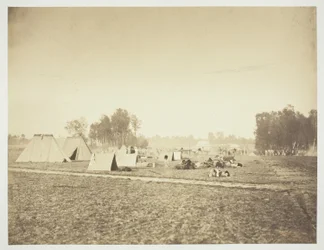 Tiendas y equipo militar, Camp de Châlons