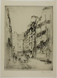 La Rue Domat, París