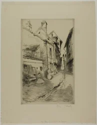 La calle de la escuela, Troyes