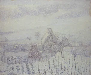 Tormenta de nieve en Hedouville