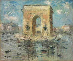 El Arco de Triunfo, La Plaza de la Estrella, 1929