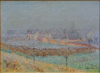 El pueblo en primavera – Valle del Sena en Damps