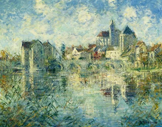 Moret-sur-Loing, el Puente y la Iglesia