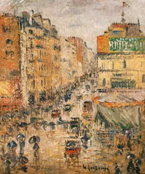 Rue de Clignancourt, París, c.1924