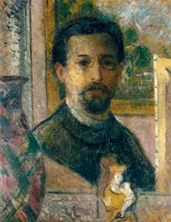 Autorretrato, c.1916