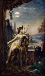 Cleopatra, de Gustave Moreau, acuarela
