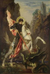 San Jorge y el dragón. 1889-90