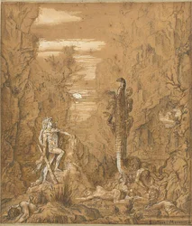 Hércules y la hidra de Lerna