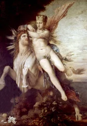El rapto de Europa, hacia 1869