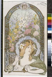 Art Nouveau: cartel de Gustave Salge (1878-1946).