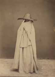 Mujer argelina, finales de 1850
