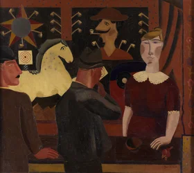 La galería de tiro (óleo sobre lienzo)