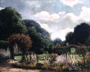 Un jardín de verano