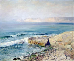 Niebla entrante (óleo sobre lienzo)