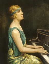 Marie Novello (óleo sobre lienzo)