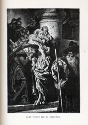 Mary Stuart llevada a la ejecución, 1882