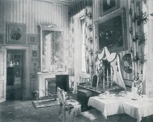 El vestidor de la reina en el Castillo de Windsor, c1899, 1901