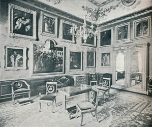 El vestidor estatal en el Castillo de Windsor, c1899, 1901