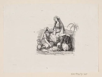 Ilustración para "El baúl volador" en H.C. Andersen, "Cuentos y Historias", Volumen 1