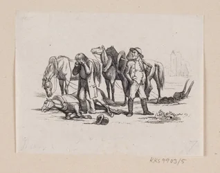 Ilustración para "El pequeño Claus y el gran Claus" en H.C. Andersen, "Cuentos y historias", Volumen 1