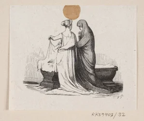 Ilustración para "Las Galoshes de la Fortuna" en H.C. Andersen, "Cuentos y Historias", Volumen 1