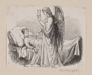 Ilustración para "Paa den yderste Dag" en H.C. Andersen, "Cuentos y historias", Volumen 2
