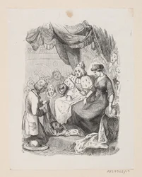 Ilustración para "El compañero de viaje" en H.C. Andersen, "Cuentos y historias", Volumen 1