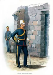 Artillería de la guarnición de Halifax, c1890