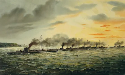 División de torpederos S.M. / H.Graf