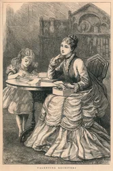 Receptores de San Valentín, 1875